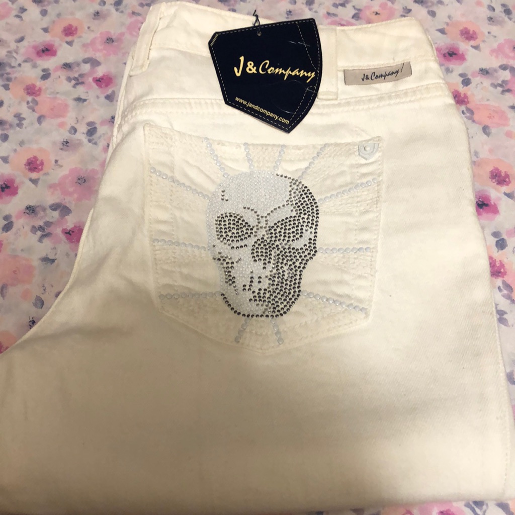 J  Company Authentic Brand New Off White Jeans
